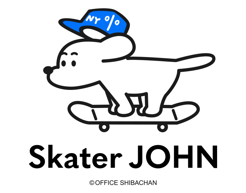 Skater JOHNロゴ